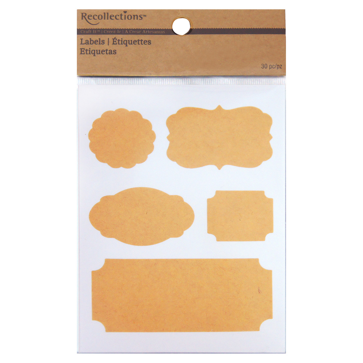 recollections craft it bordered labels craft label